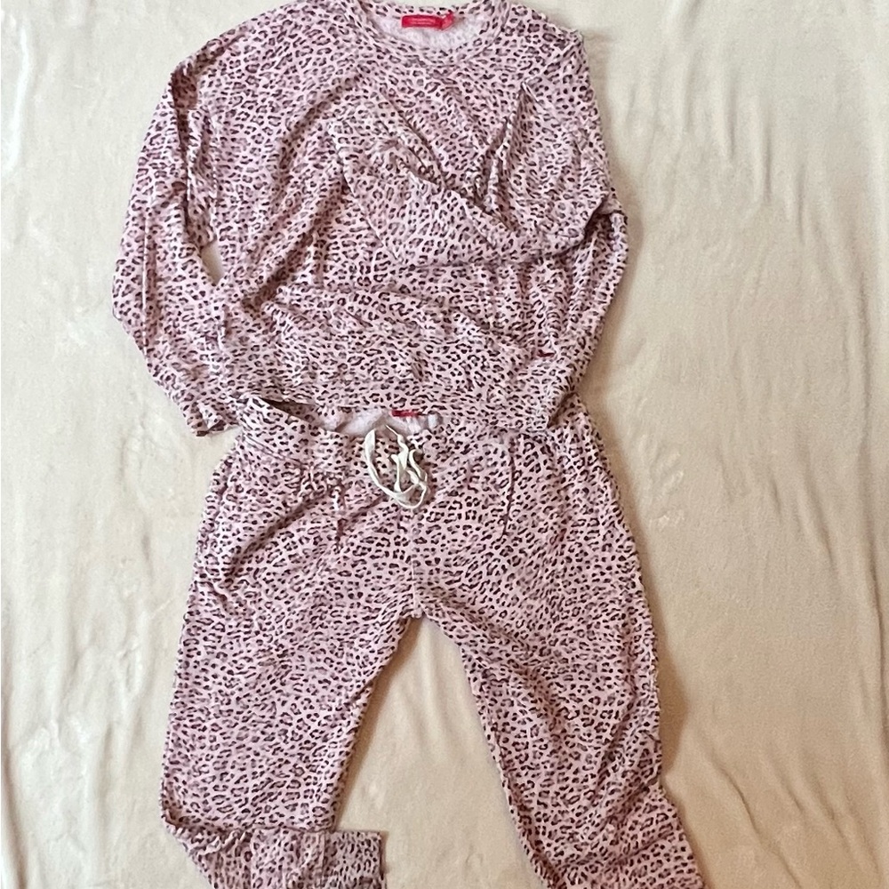 Philanthropy Mila Leopard Print Women’s Lounge Set L